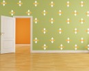 Damask Wall Pattern Decal Modern Vinyl Art Stickers